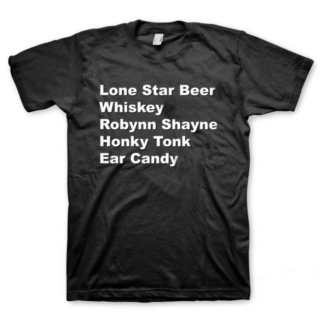 Honky Tonk List Unisex T-Shirt