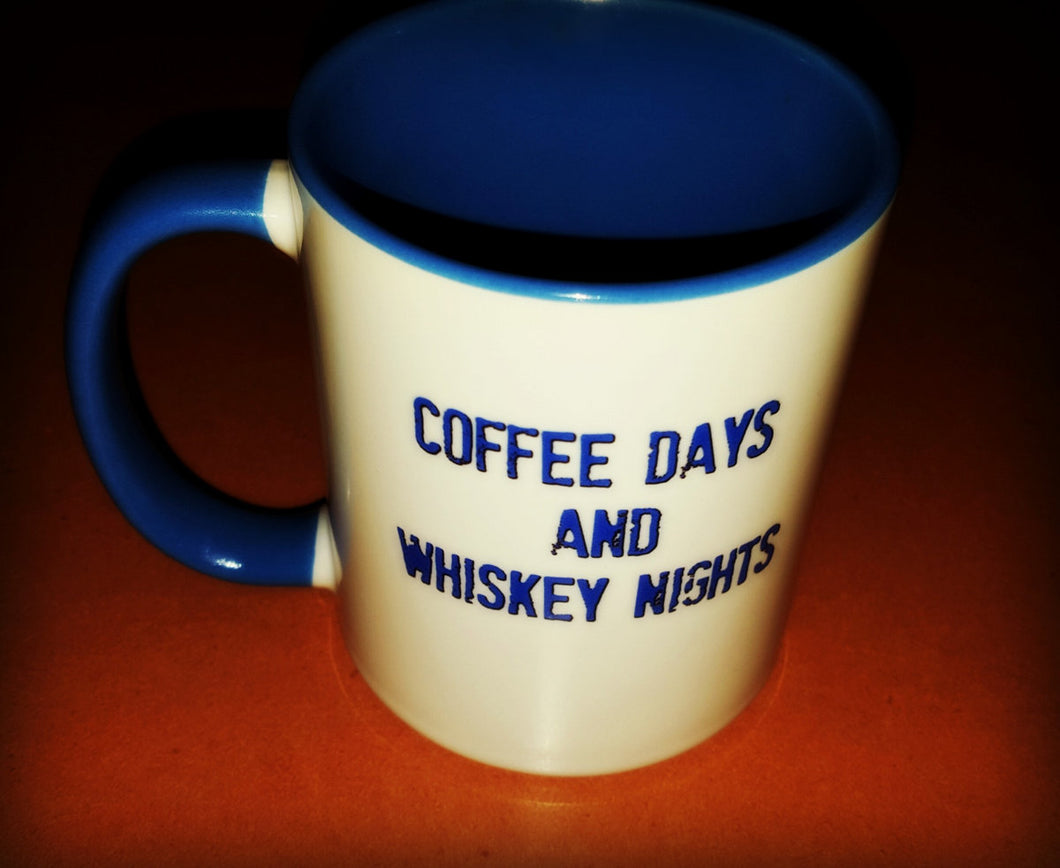 Robynn Shayne Coffee Days Whiskey Nights Mug