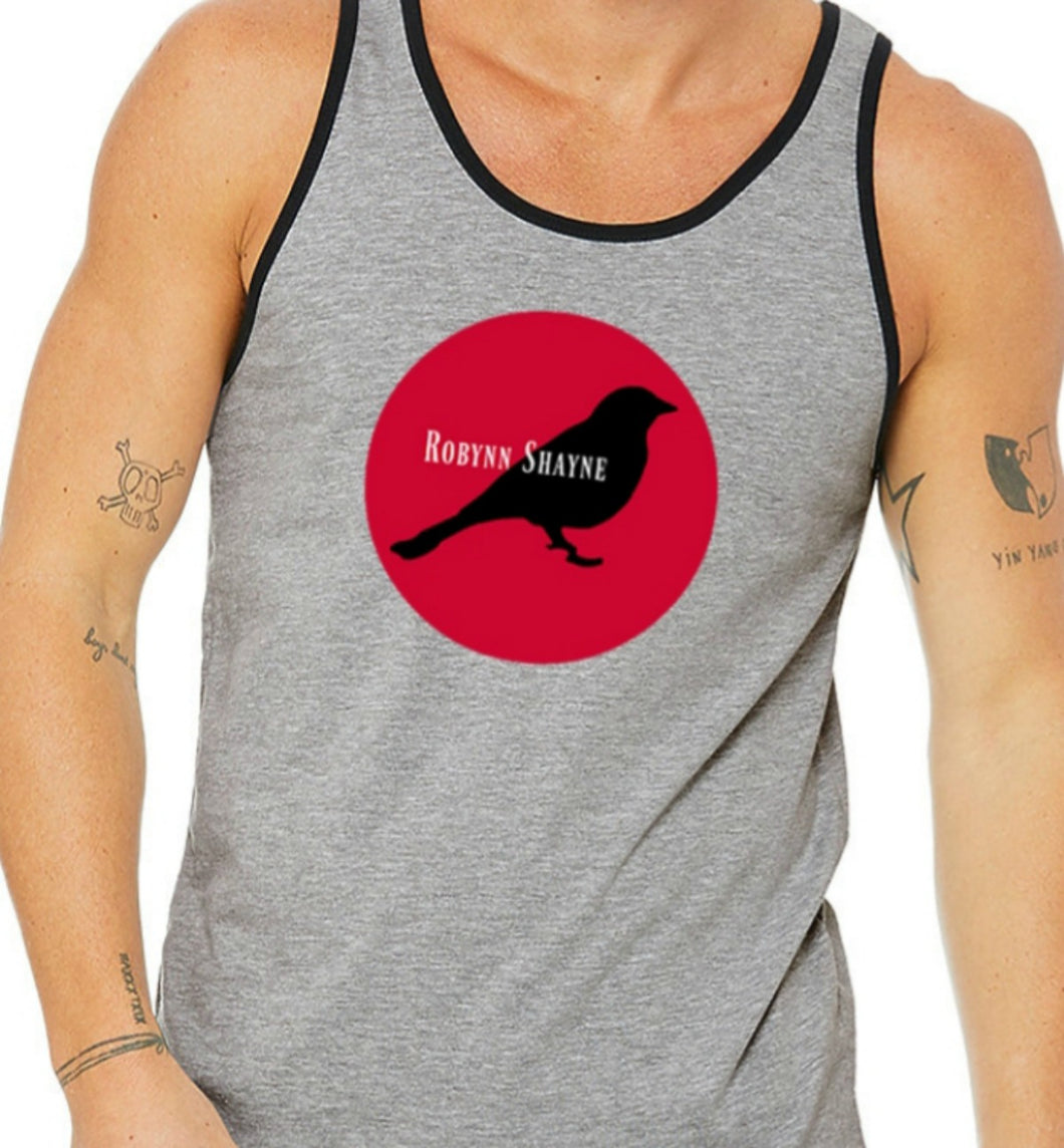 Two Words One Finger Unisex Tank